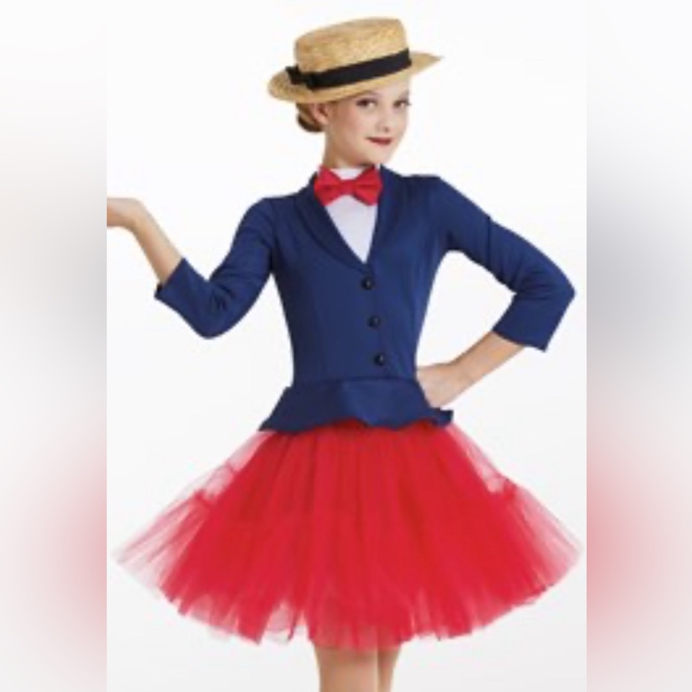 Weissman Mary Poppins Costume Size MC RN: 64830 Style: 12350
